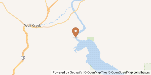 Map of Missouri River bl Holter Dam nr Wolf Cr MT