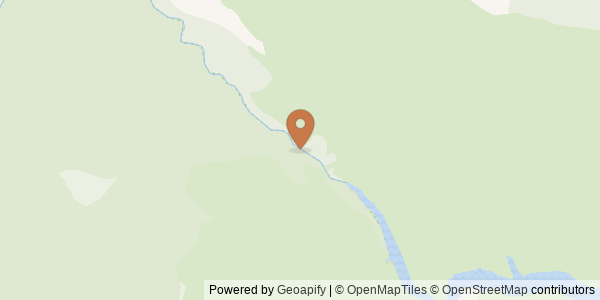Map of Metolius River near Grandview, OR